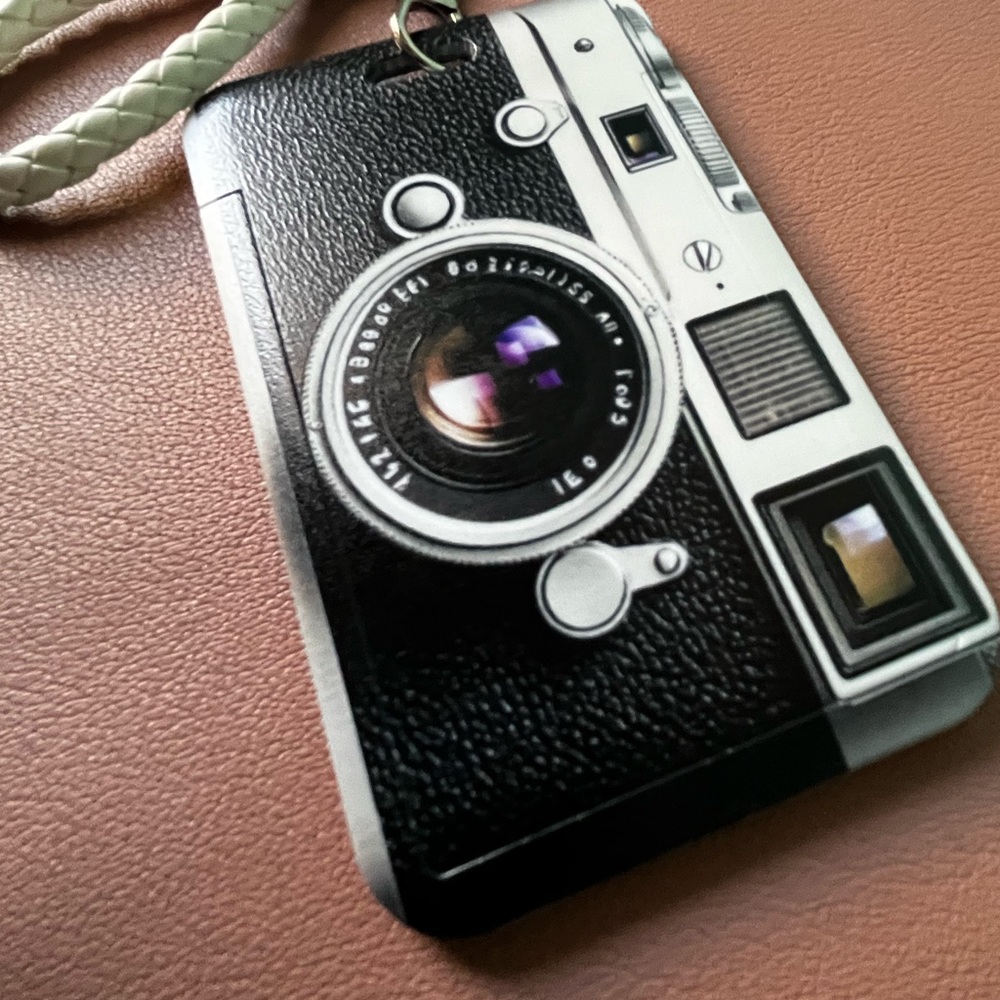 Vintage Camera Design Lanyard